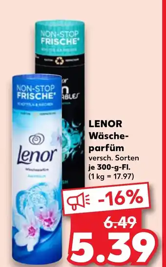 Kaufland DE LENOR Wäscheparfüm aanbieding