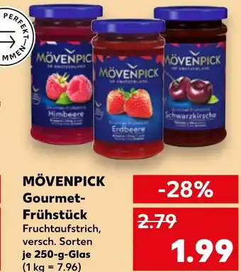 Kaufland DE MÖVENPICK Gourmet- Frühstück aanbieding