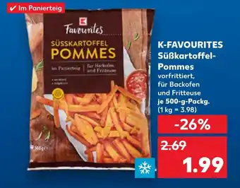 Kaufland DE K-FAVOURITES Süßkartoffel-Pommes aanbieding