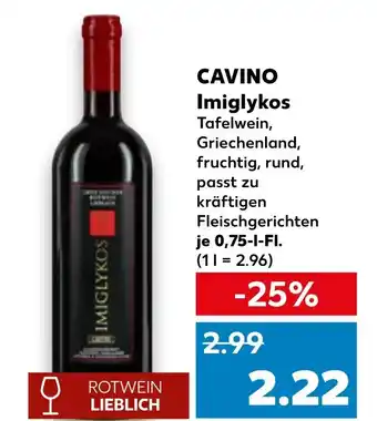 Kaufland DE CAVINO Imiglykos aanbieding