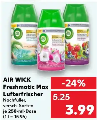 Kaufland DE AIR WICK Freshmatic Max Lufterfrischer aanbieding