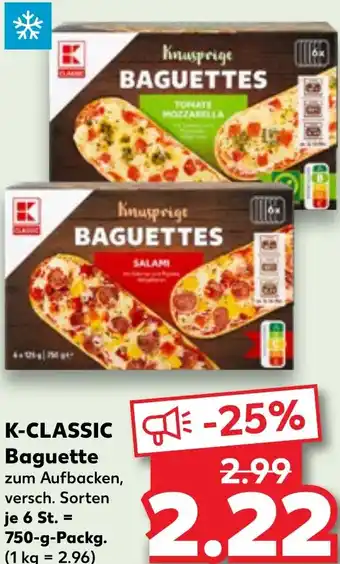 Kaufland DE K-CLASSIC Baguette aanbieding