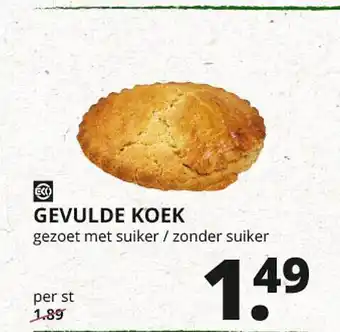 Natuurwinkel Gevulde Koek aanbieding