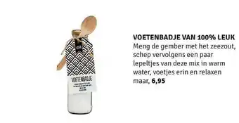 Nijhof Voetenbadje Van 100% Leuk aanbieding
