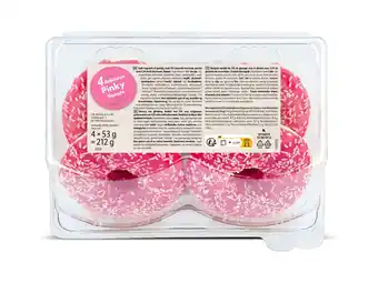 Lidl Pinky donuts aanbieding