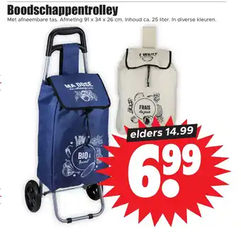 Dirk Boodschappentrolley aanbieding