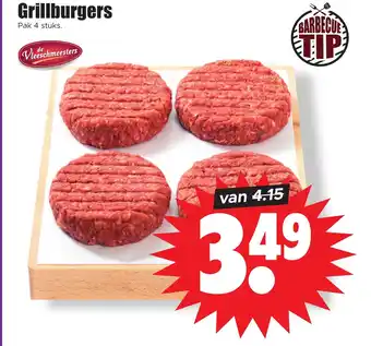 Dirk Grillburgers aanbieding
