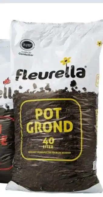 GAMMA Fleurella potgrond 40 liter aanbieding