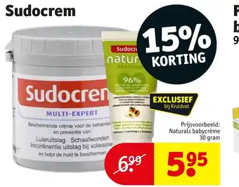 Kruidvat Sudocrem aanbieding