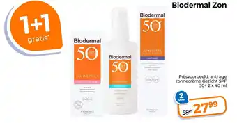 Trekpleister Biodermal Zon aanbieding