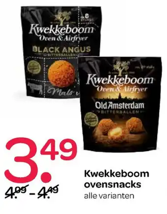 Spar Kwekkeboom Ovensnacks aanbieding