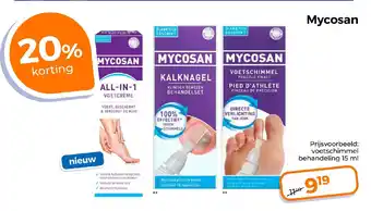 Trekpleister Mycosan aanbieding