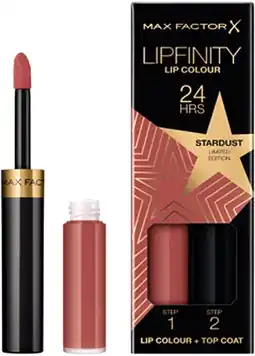 Amazon Max Factor Lipfinity Lip Colour Lippenstift 82 Stardust aanbieding