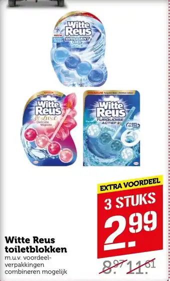 Coop Witte Reus toiletblokken aanbieding