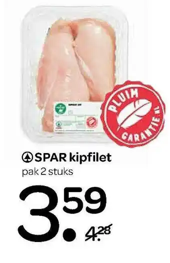 Spar Spar Kipfilet aanbieding