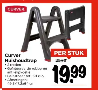 Vomar Voordeelmarkt Curver Huishoudtrap aanbieding