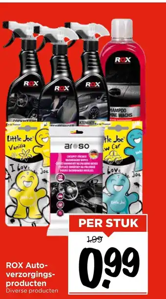 Vomar Voordeelmarkt ROX Auto verzorgingsproducten aanbieding