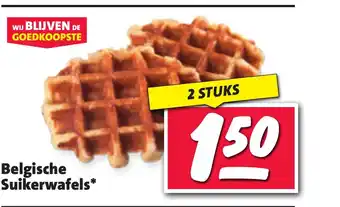 Nettorama Belgische Suikerwafels aanbieding