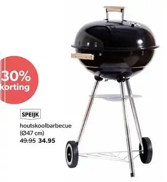 Wehkamp Speijk Houtskoolbarbecue 47cm aanbieding