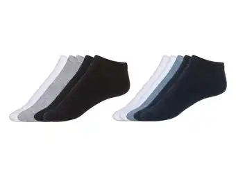 Lidl LIVERGY 5 paar heren sneakersokken aanbieding
