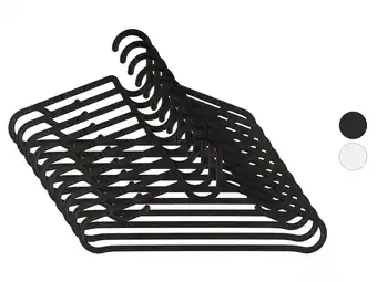 Lidl LIVARNO home 10 kleerhangers aanbieding