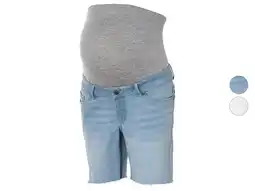 Lidl esmara Dames zwangerschaps jeansshort aanbieding