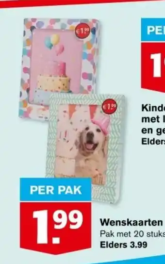 Hoogvliet Wenskaarten aanbieding