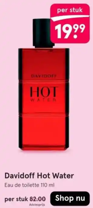 Etos Davidoff Hot Water 110 ml aanbieding