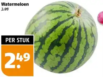 Poiesz Watermeloen aanbieding
