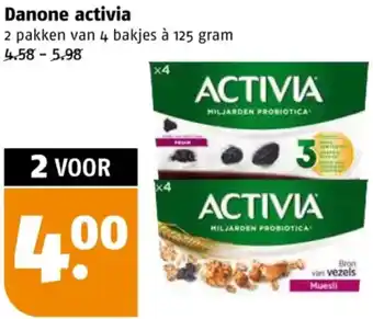 Poiesz Danone activia aanbieding