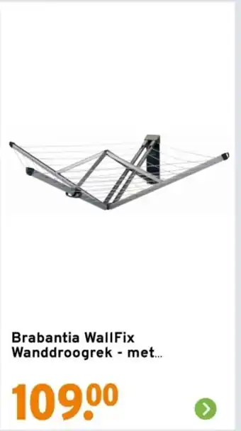 GAMMA Brabantia WallFix Wanddroogrek met aanbieding