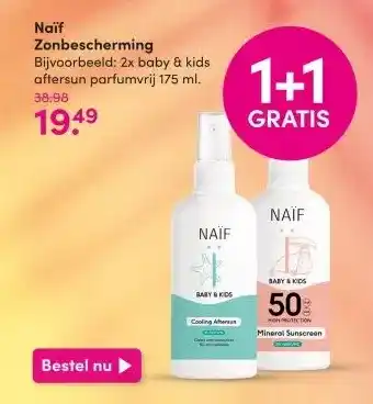 DA Naïf Zonbescherming aanbieding