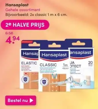 DA Hansaplast Gehele assortiment aanbieding