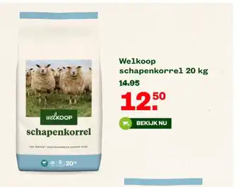 Welkoop Welkoop schapenkorrel 20 kg aanbieding