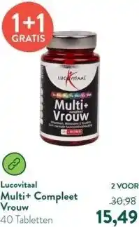 Holland & Barrett Multi+ Compleet Vrouw aanbieding
