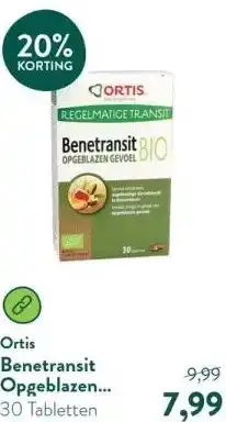 Holland & Barrett Benetransit Opgeblazen Gevoel Bio aanbieding