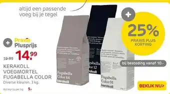 Praxis KERAKOLL VOEGMORTEL FUGABELLA COLOR aanbieding