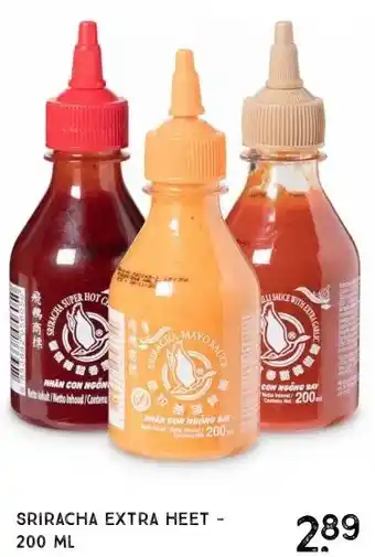Xenos Sriracha extra heet - 200 ml aanbieding