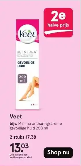 Etos Veet aanbieding