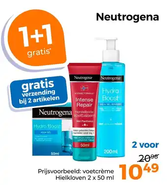 Trekpleister Neutrogena aanbieding