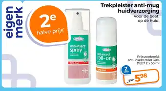 Trekpleister Trekpleister anti-mug huidverzorging aanbieding