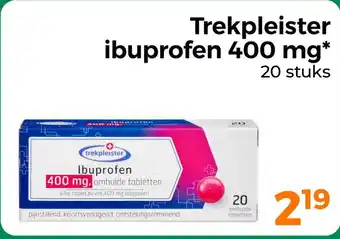 Trekpleister Trekpleister ibuprofen 400 mg* aanbieding
