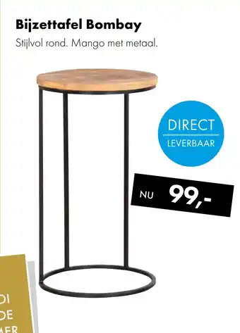 Woonsquare Bijzettafel Bombay aanbieding