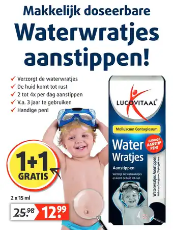 Lucovitaal Waterwratjes aanstippen! aanbieding