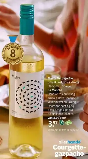 Albert Heijn Mesta Verdejo Bio aanbieding
