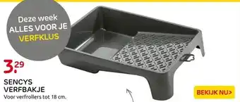 Praxis SENCYS VERFBAKJE aanbieding