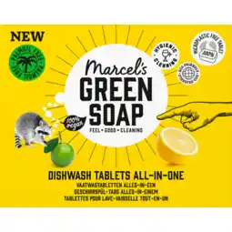 Jumbo Marcel's Green Soap alles-in-één vaatwastabletten - 25st aanbieding