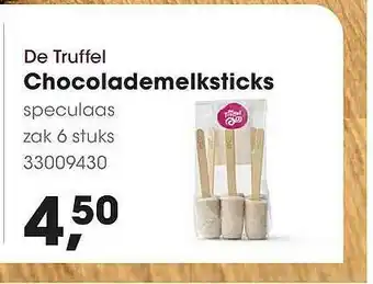 HANOS De truffel chocolademelksticks speculaas aanbieding