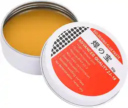 Amazon 50 g Soldeer-fluxpasta, elektrische soldeertin fluxpasta, no-clean-soldeervet, professioneel mechanisch lasreparatiegereedsch aanbieding