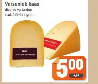 Dagwinkel Versuniek kaas aanbieding